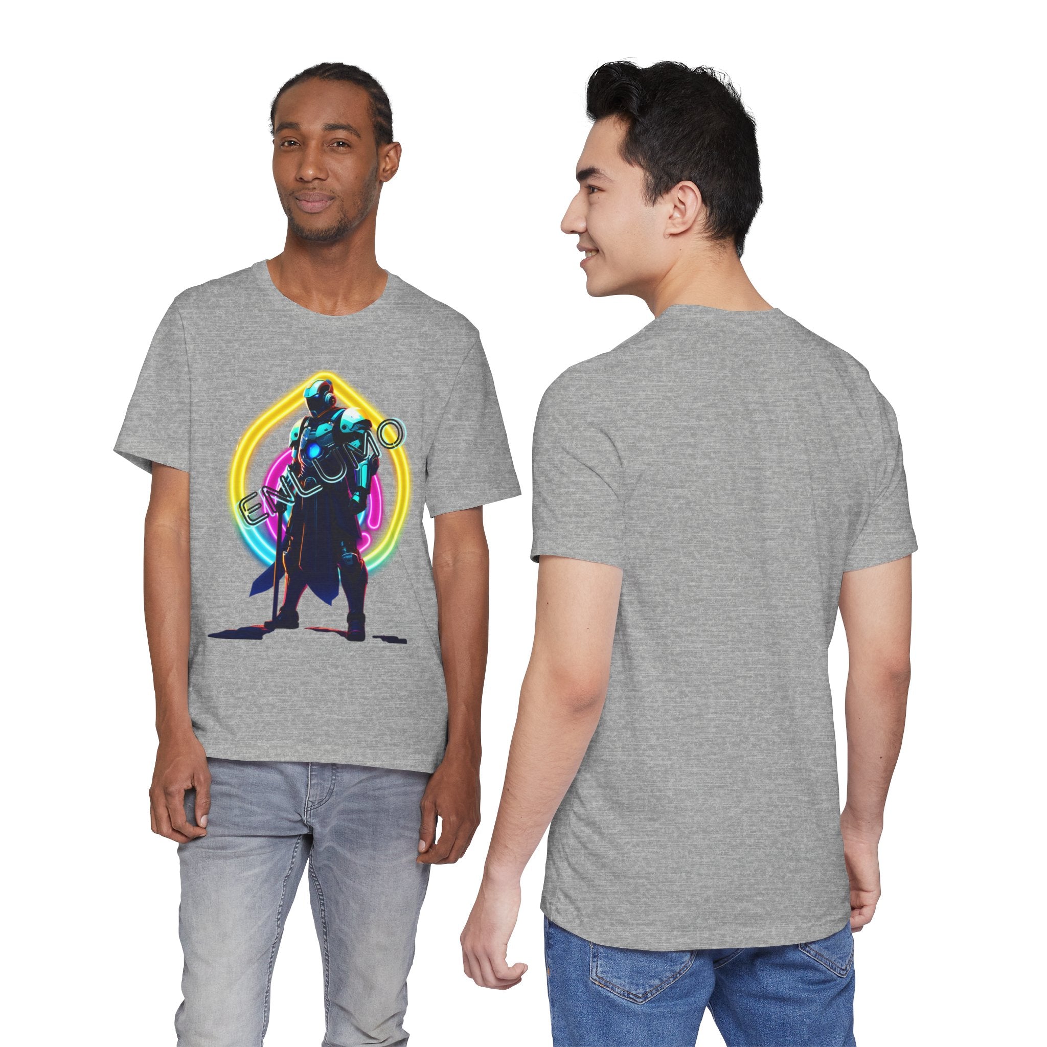 Cyber Space Wanderer Tee — Cosmic Universe Short Sleeve Shirt