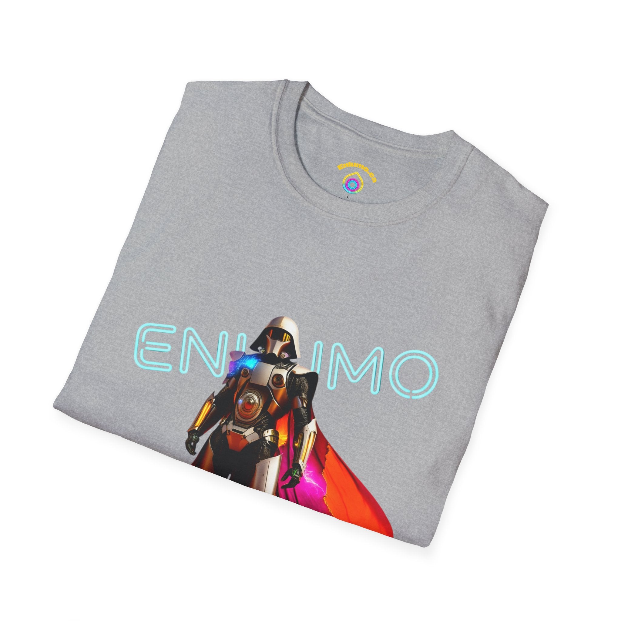 Super hero Character Colorful Cloak — Short Sleeve Shirt