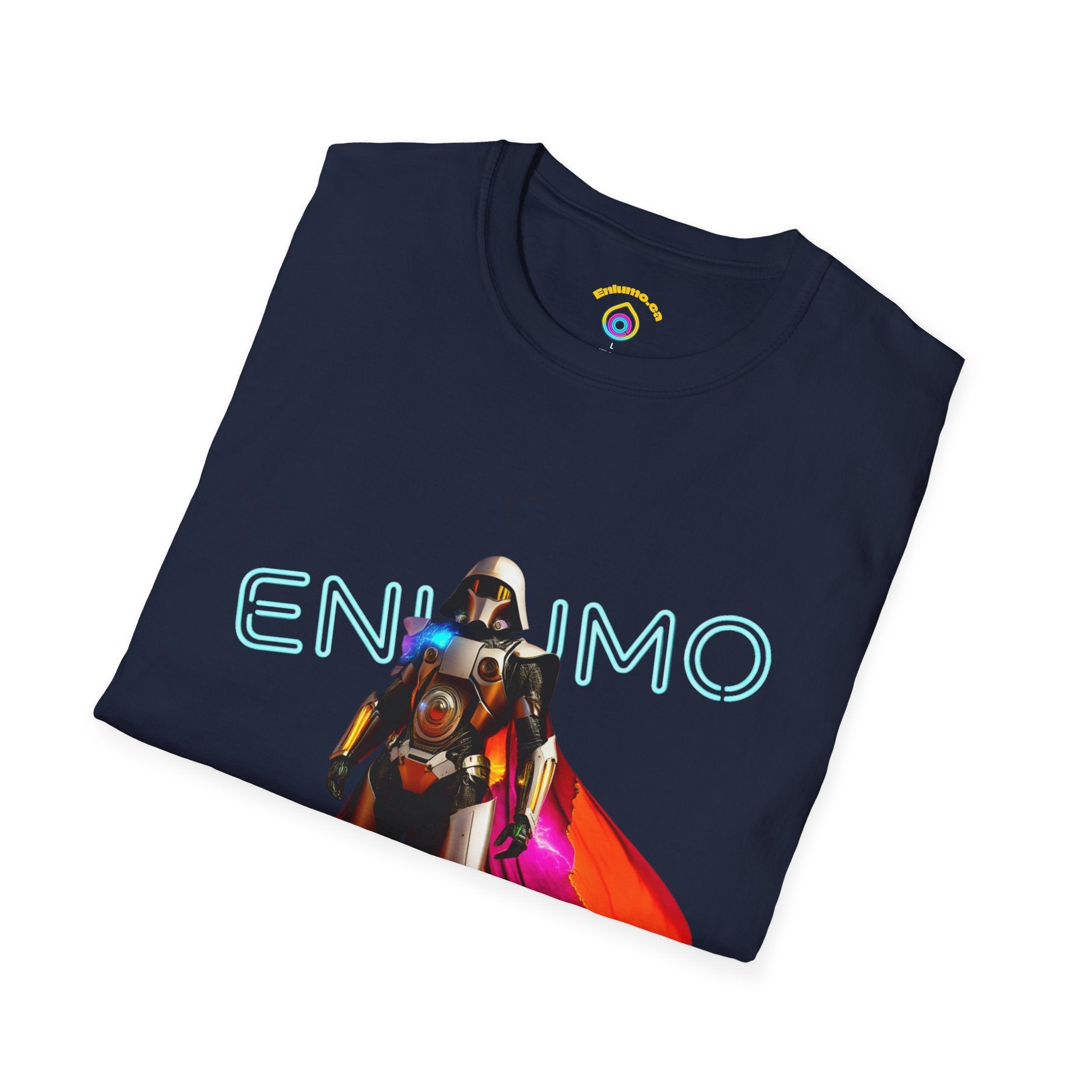 Super hero Character Colorful Cloak — Short Sleeve Shirt
