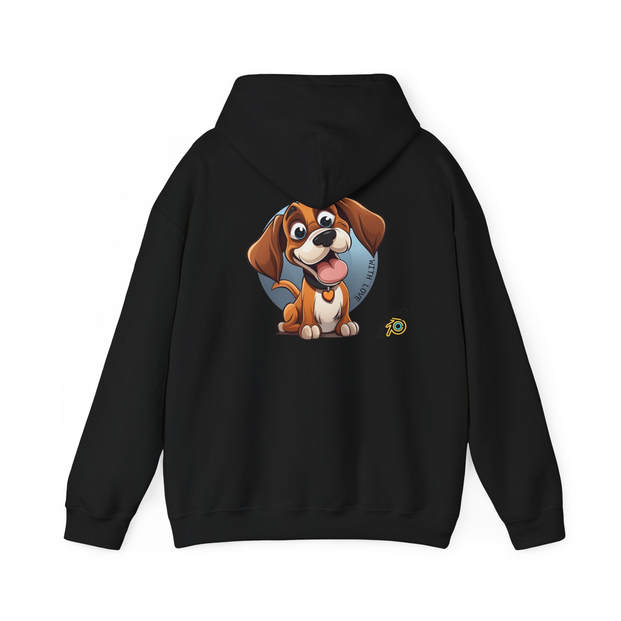 Dawg Out — Cute Puppy Graphic Back Print with Paws Sweatshirt