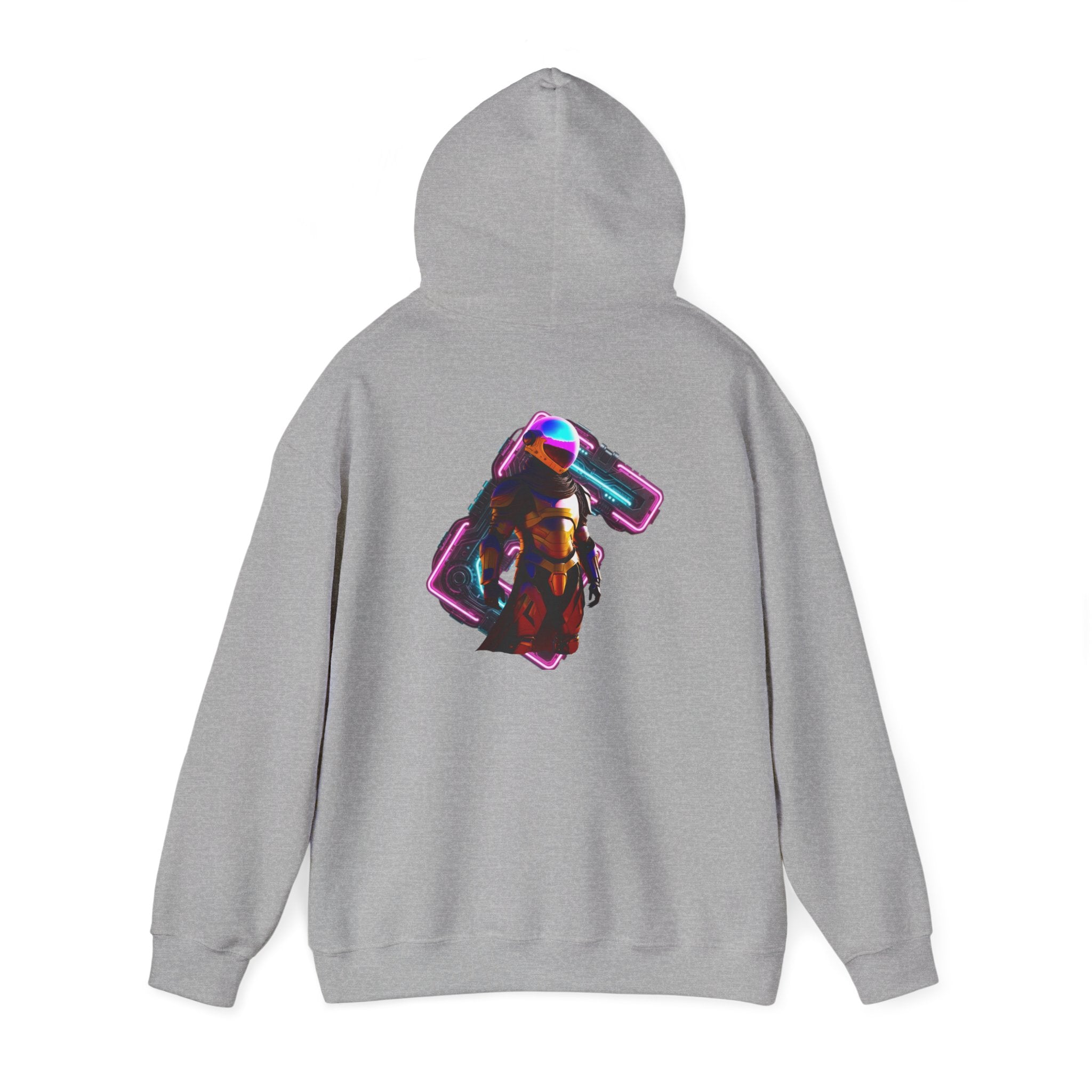 Sci‑Fi Desert Wanderer Hoodie — Cinematic Space Nomad Design