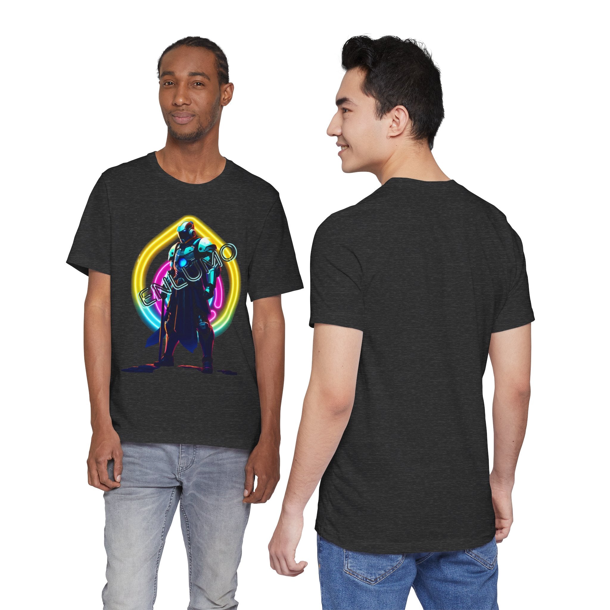 Cyber Space Wanderer Tee — Cosmic Universe Short Sleeve Shirt