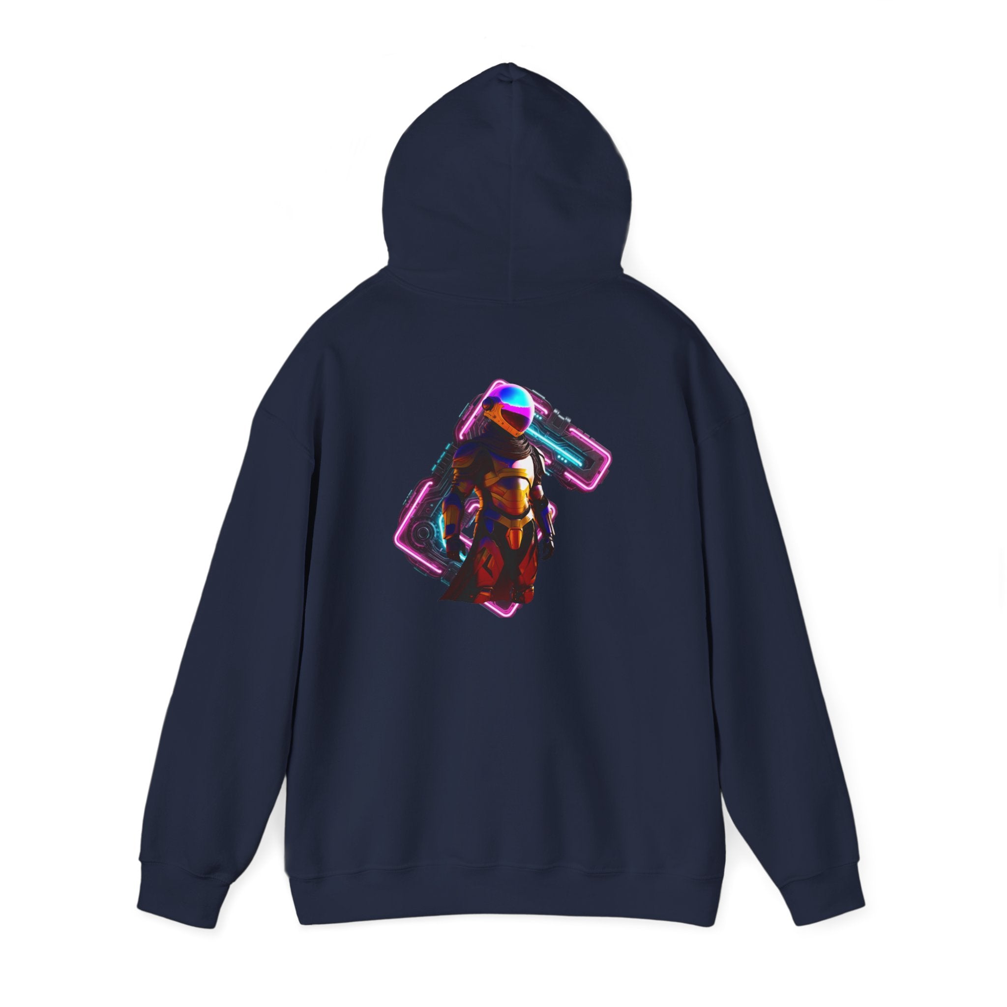 Sci‑Fi Desert Wanderer Hoodie — Cinematic Space Nomad Design