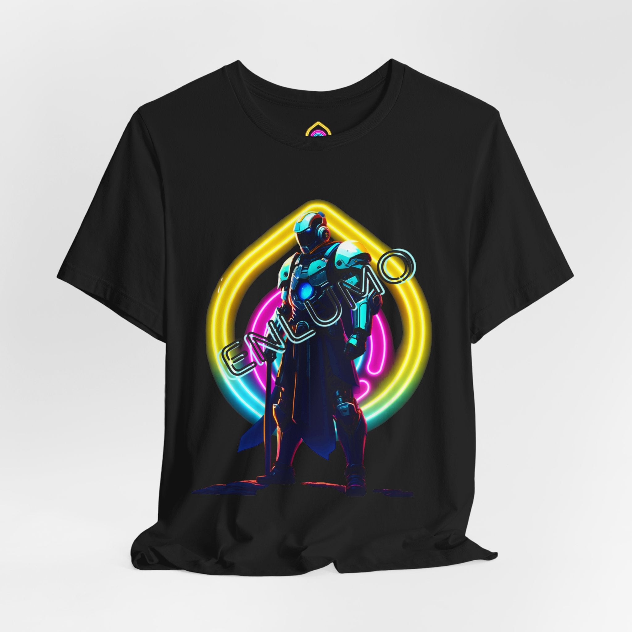 Cyber Space Wanderer Tee — Cosmic Universe Short Sleeve Shirt