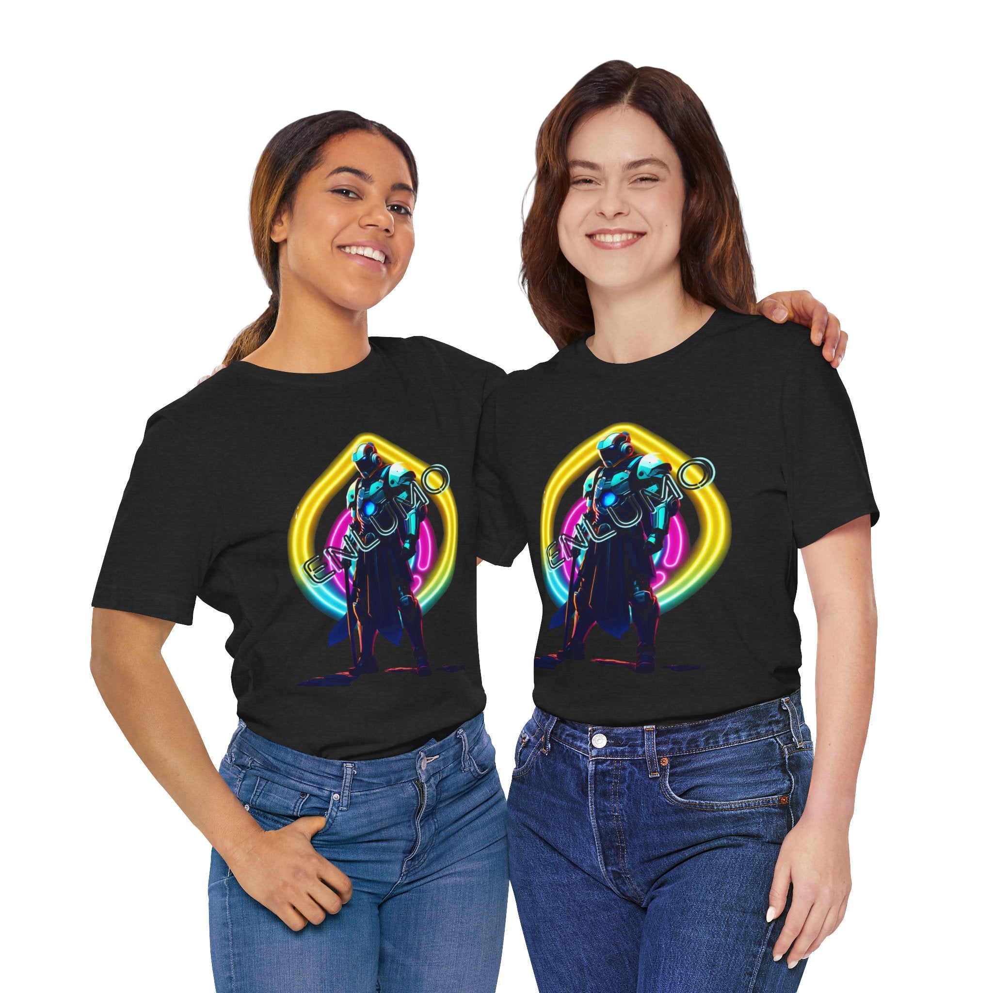 Cyber Space Wanderer Tee — Cosmic Universe Short Sleeve Shirt