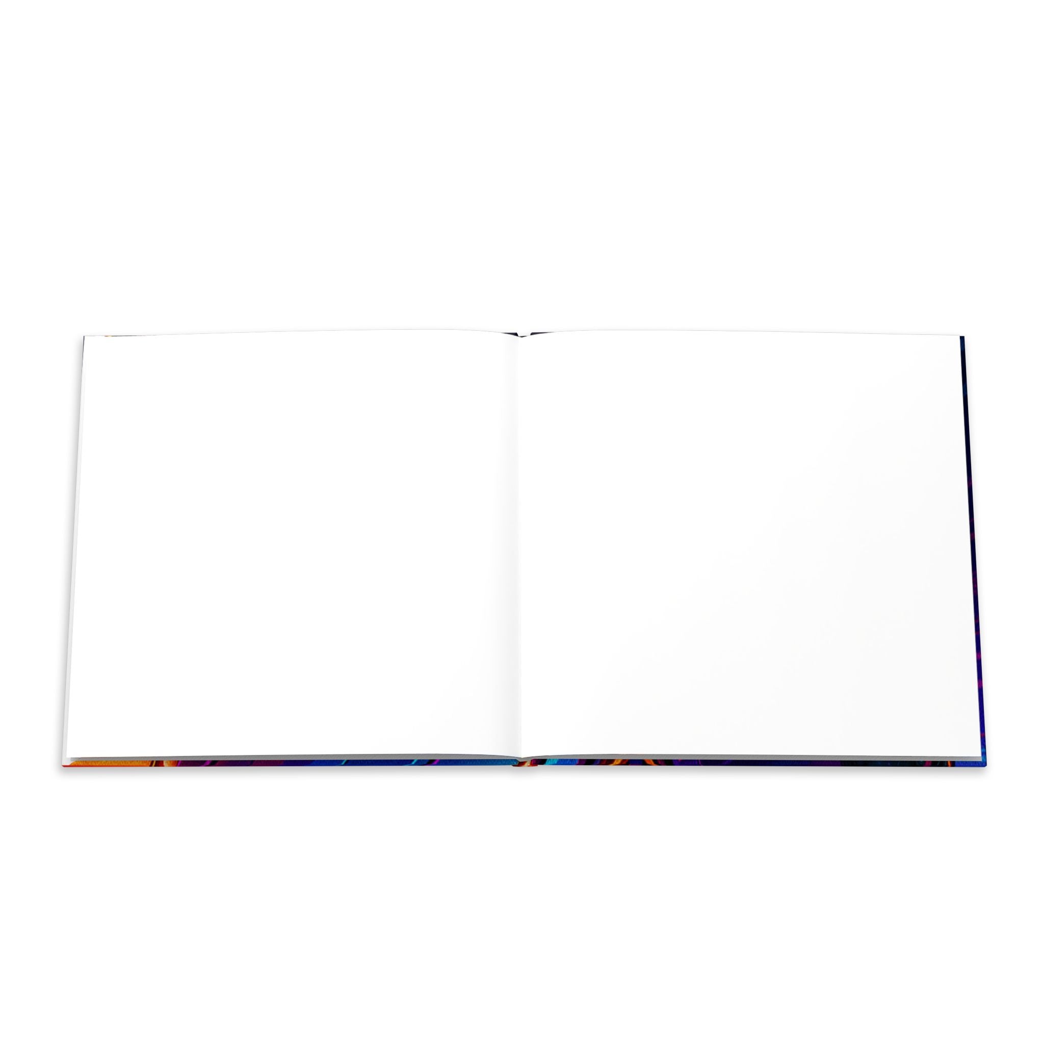 Cyberpunk City Neon Sports Car Hardcover Photo Book