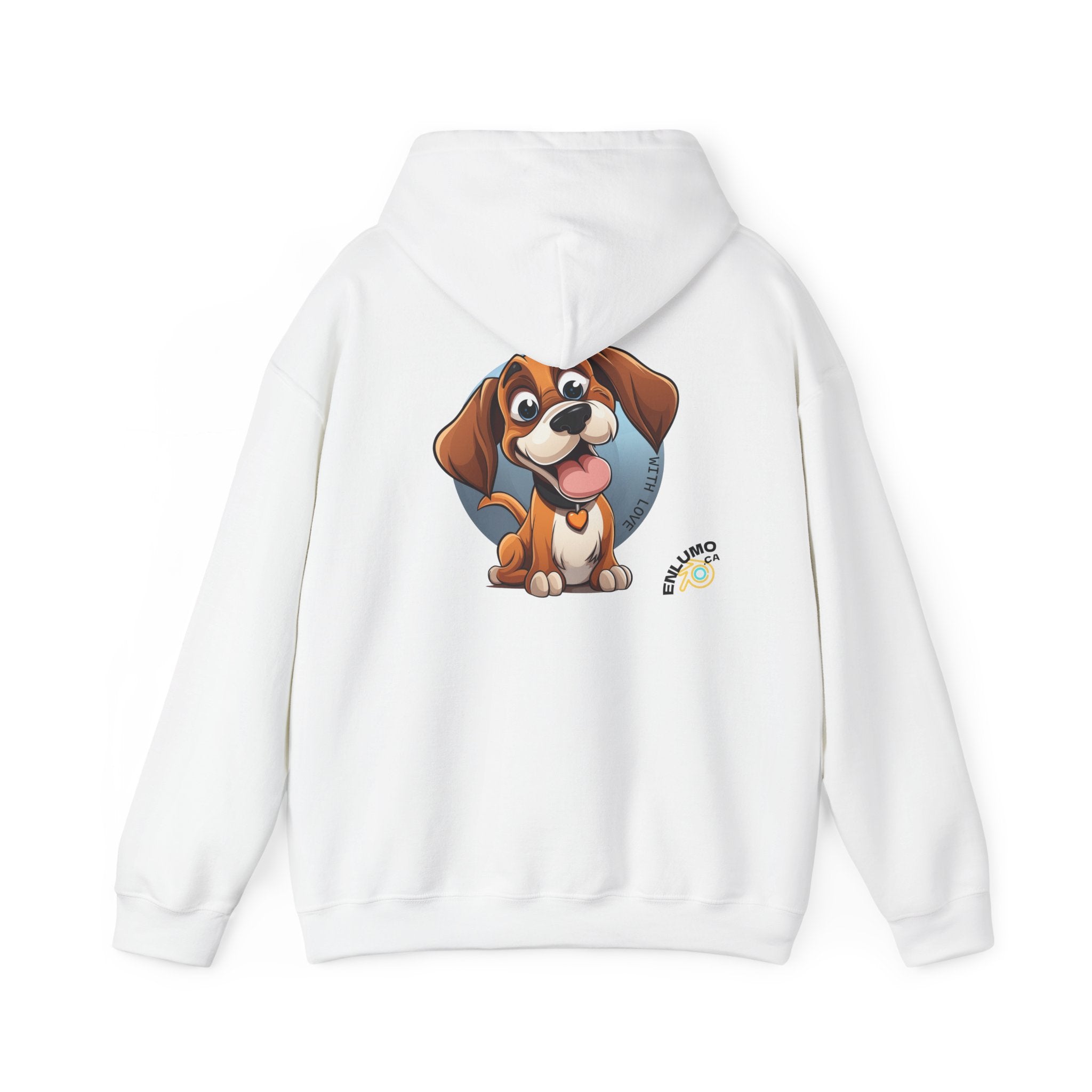 Dawg Out — Cute Puppy Graphic Back Print with Paws Sweatshirt