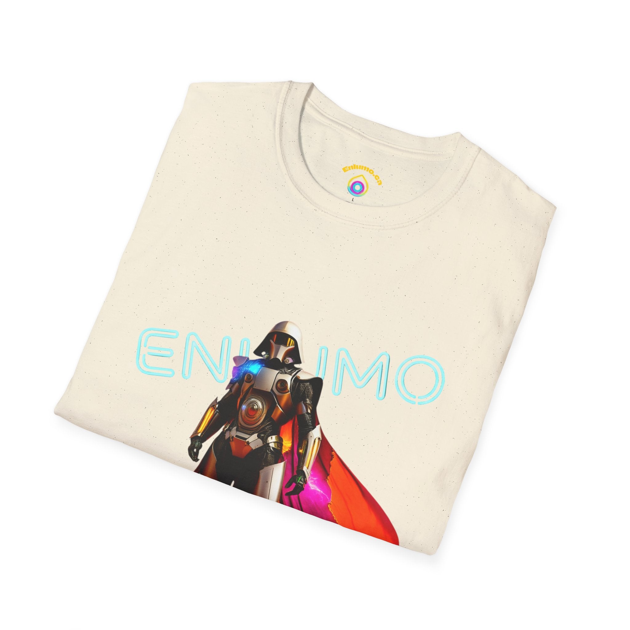 Super hero Character Colorful Cloak — Short Sleeve Shirt