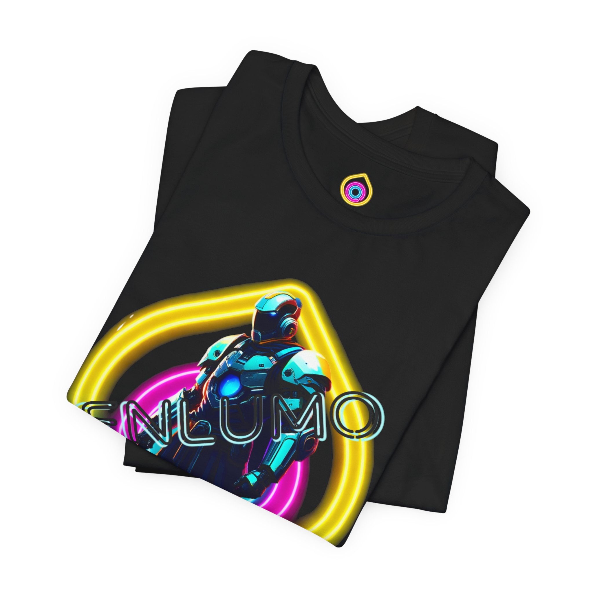 Cyber Space Wanderer Tee — Cosmic Universe Short Sleeve Shirt