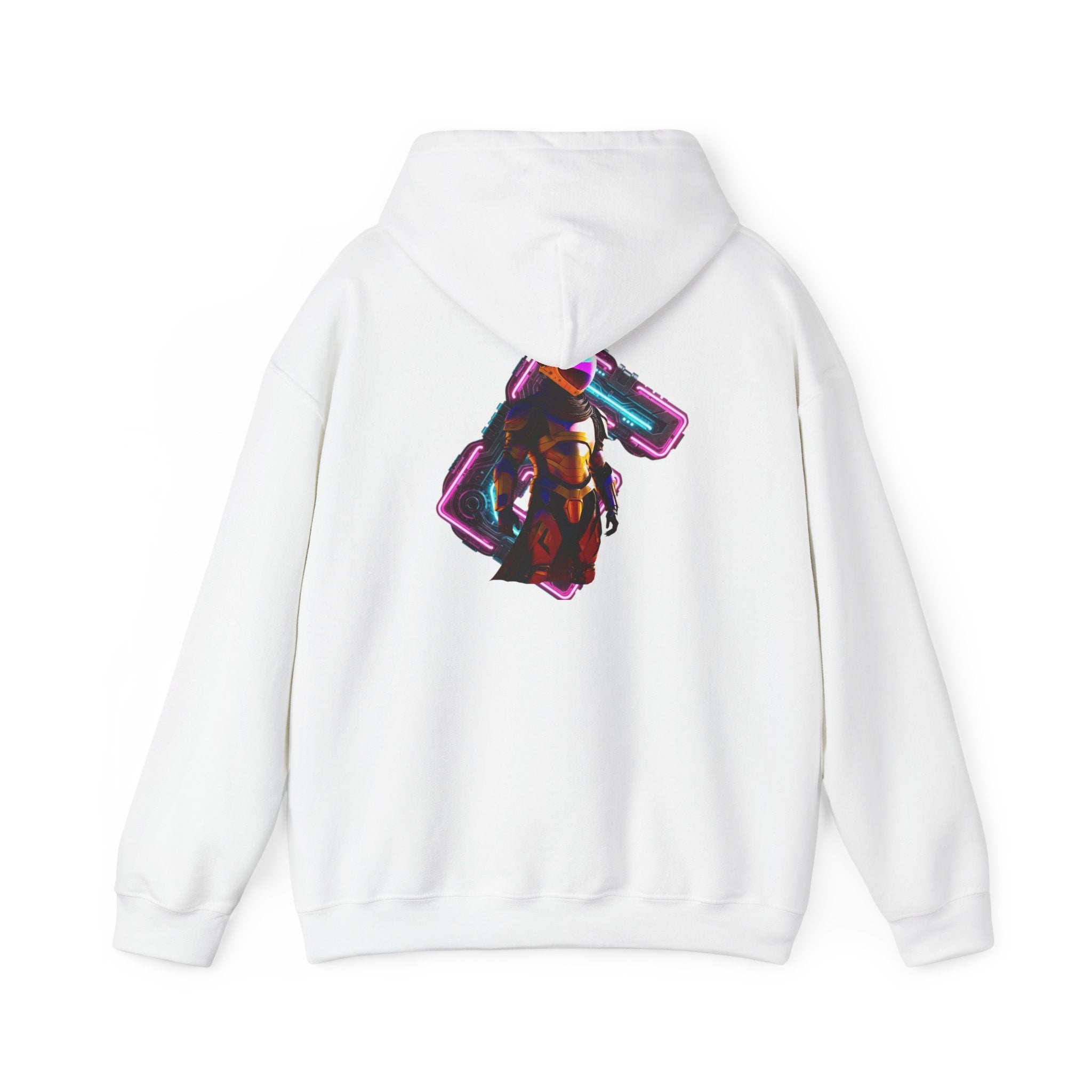 Sci‑Fi Desert Wanderer Hoodie — Cinematic Space Nomad Design