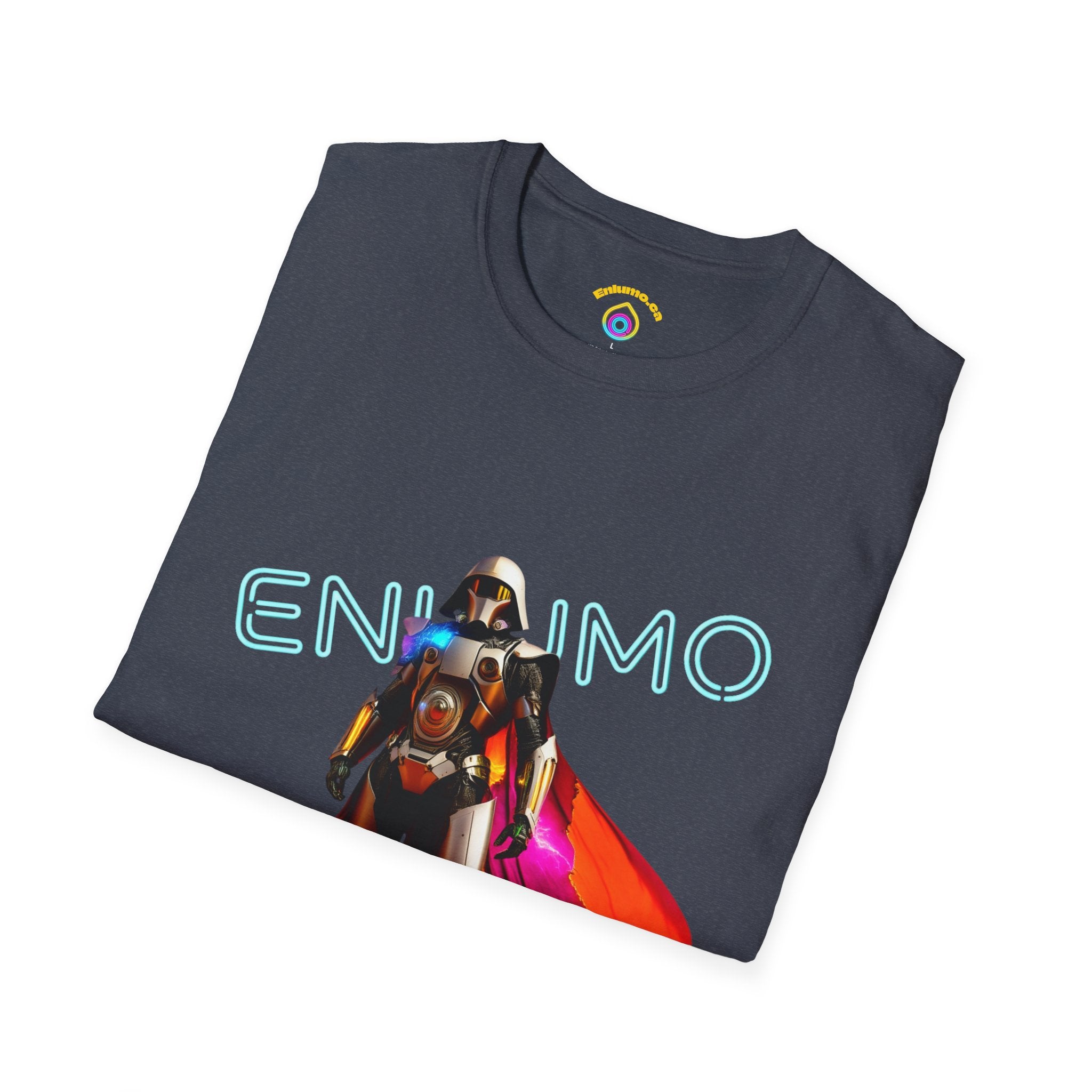 Super hero Character Colorful Cloak — Short Sleeve Shirt