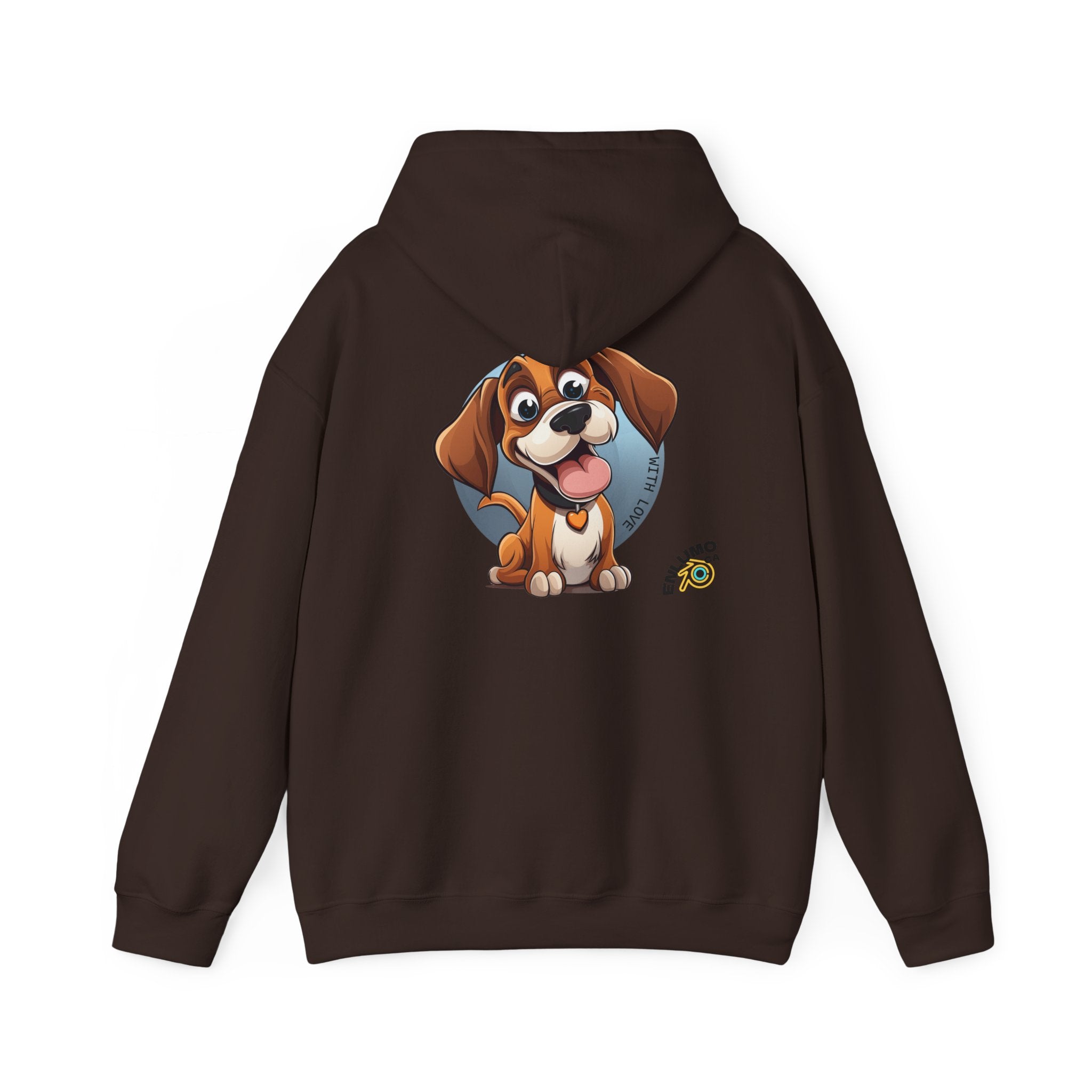 Dawg Out — Cute Puppy Graphic Back Print with Paws Sweatshirt
