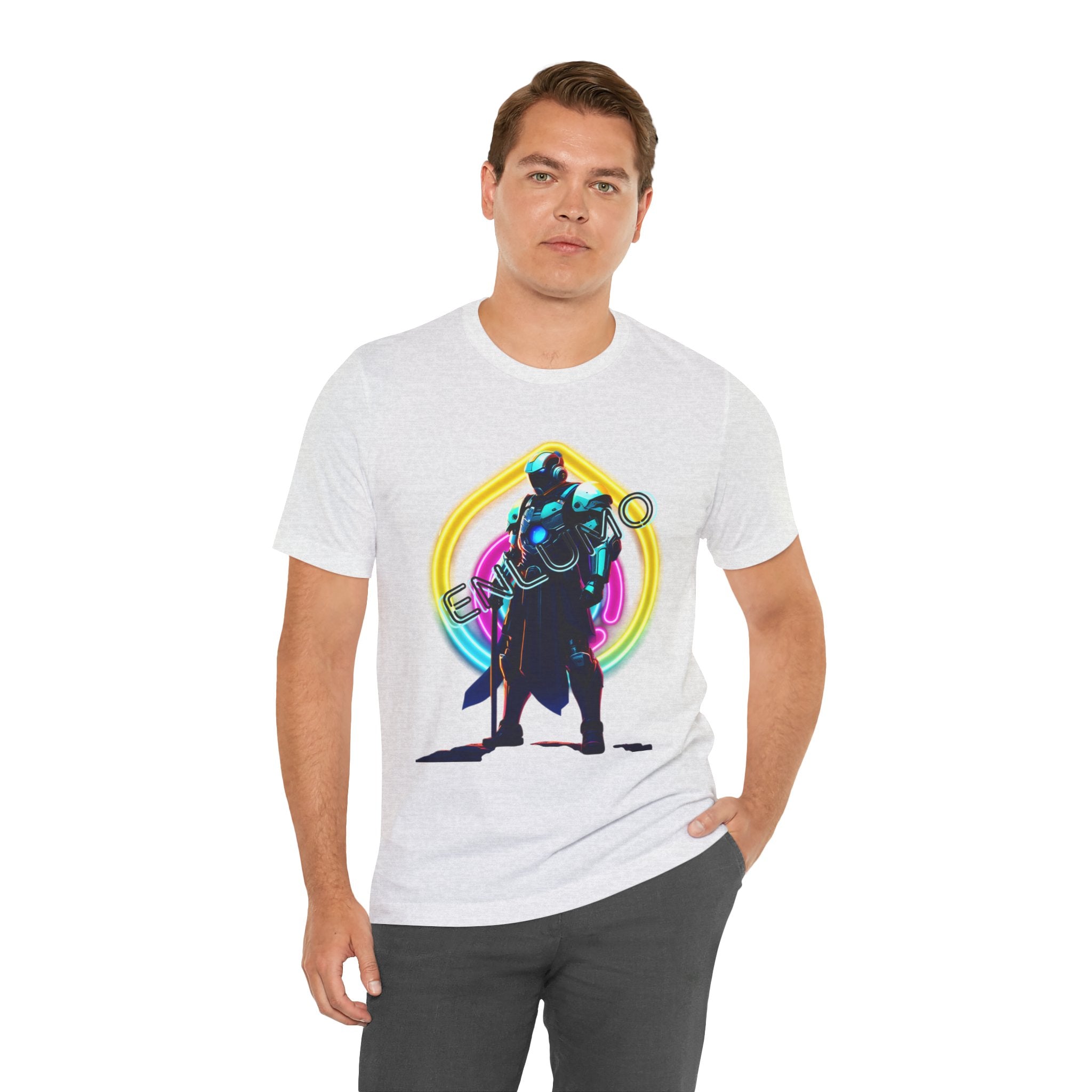 Cyber Space Wanderer Tee — Cosmic Universe Short Sleeve Shirt