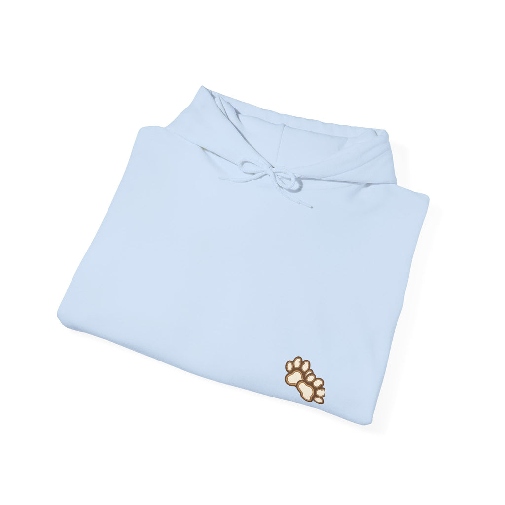 Dawg Out — Cute Puppy Graphic Back Print with Paws Sweatshirt