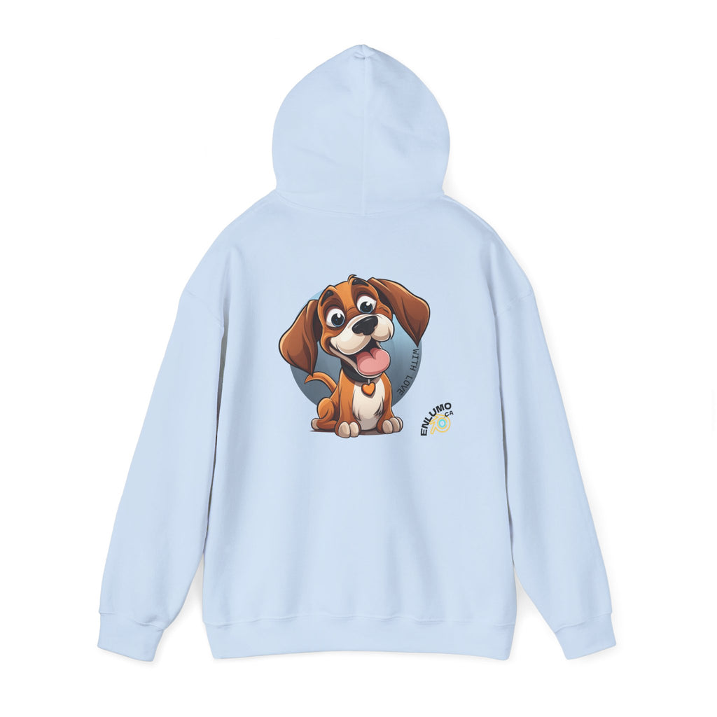 Dawg Out — Cute Puppy Graphic Back Print with Paws Sweatshirt