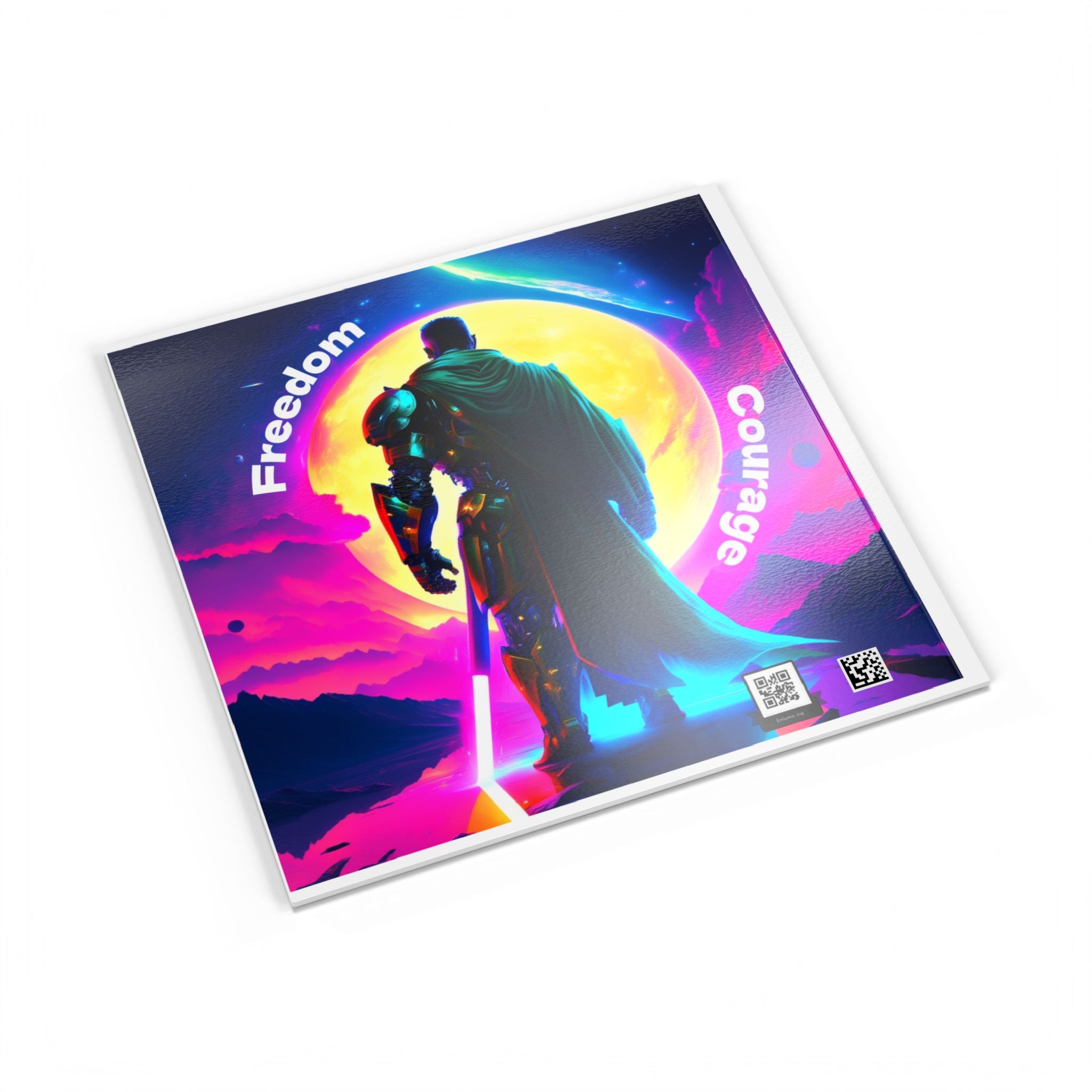 Limited Edition Neon Cyber Knights Collection #1 —  Keepsake Art Book