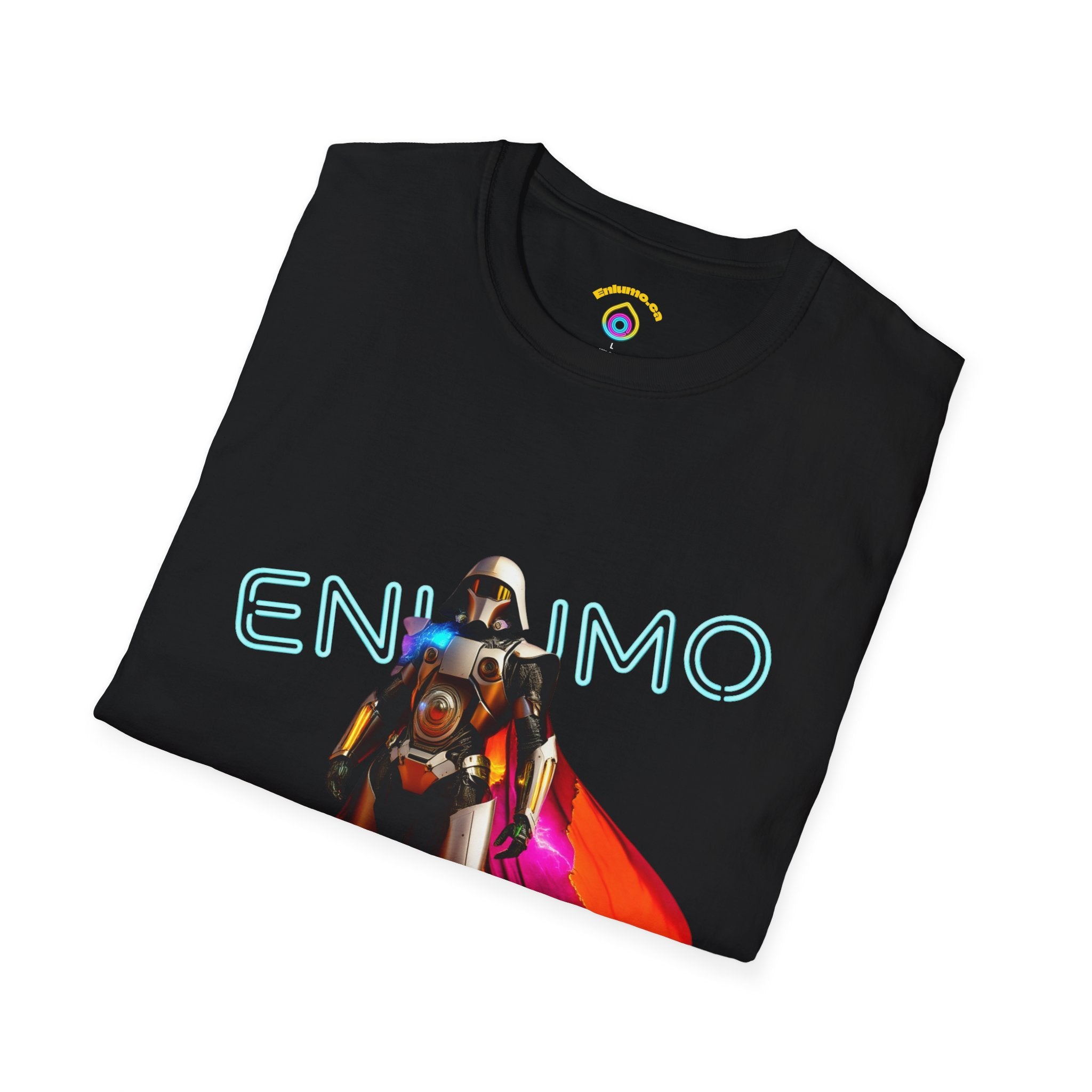 Super hero Character Colorful Cloak — Short Sleeve Shirt