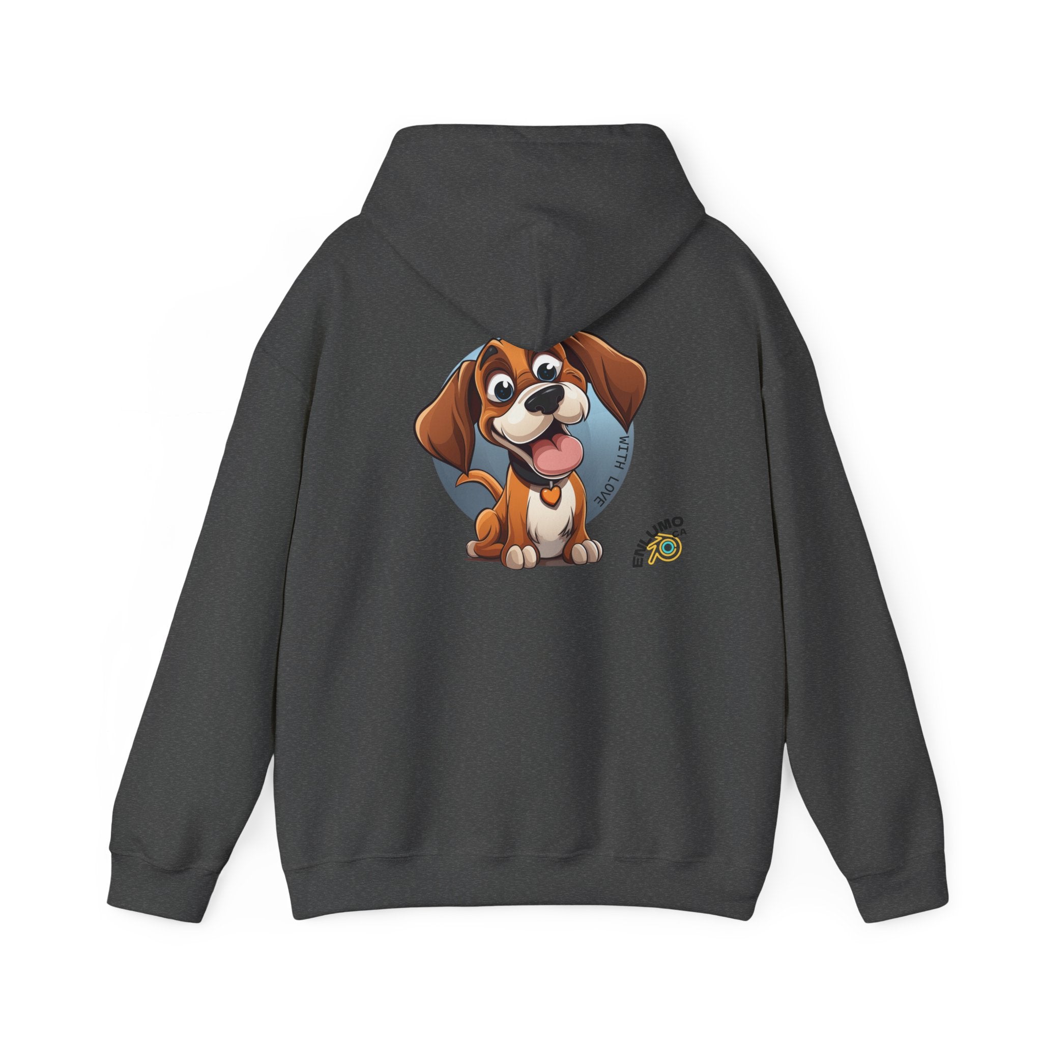 Dawg Out — Cute Puppy Graphic Back Print with Paws Sweatshirt