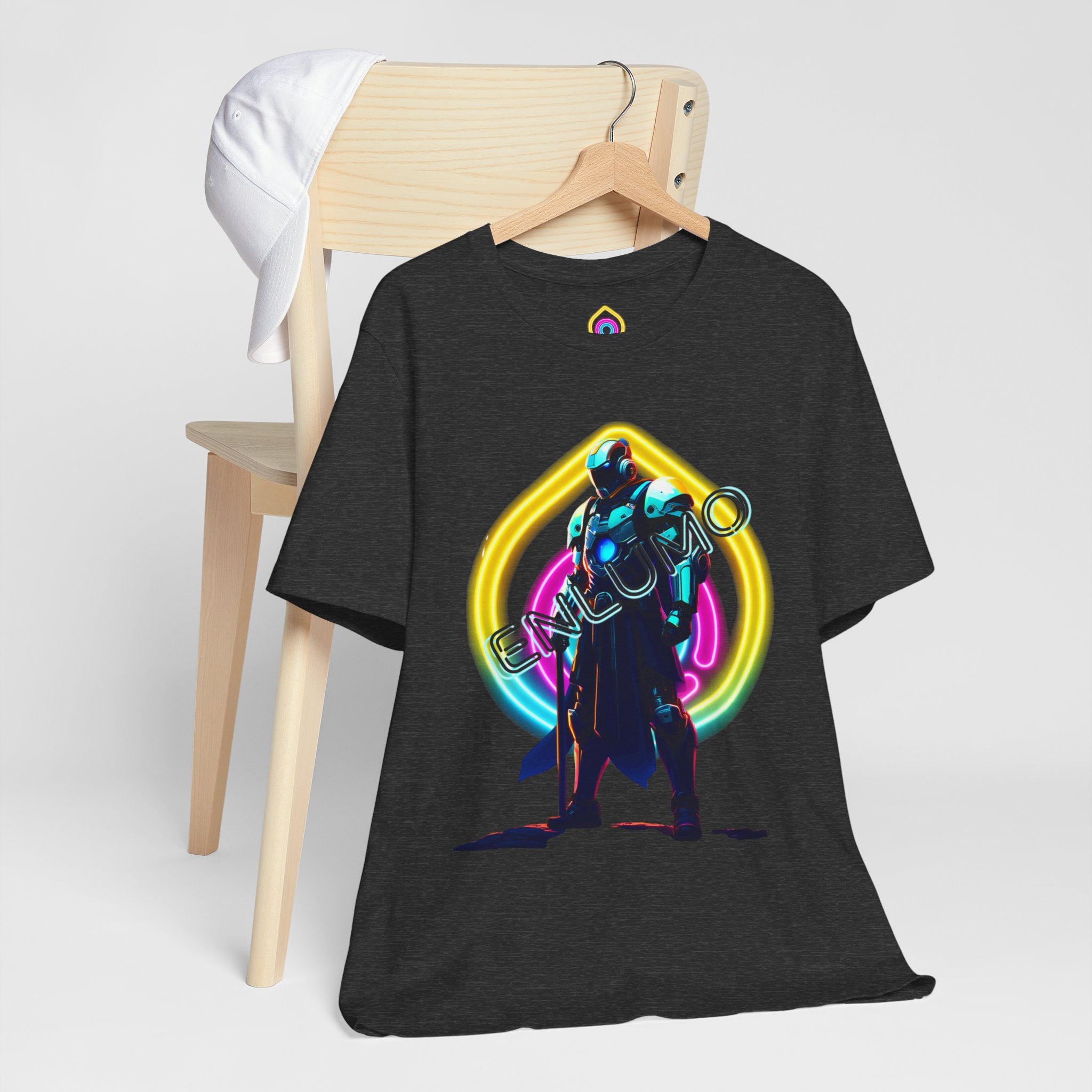 Cyber Space Wanderer Tee — Cosmic Universe Short Sleeve Shirt