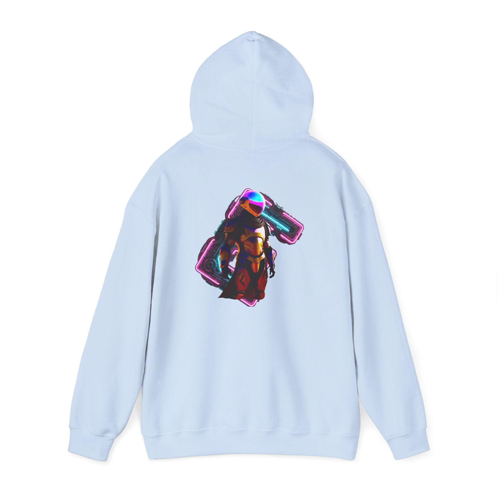 Sci‑Fi Desert Wanderer Hoodie — Cinematic Space Nomad Design