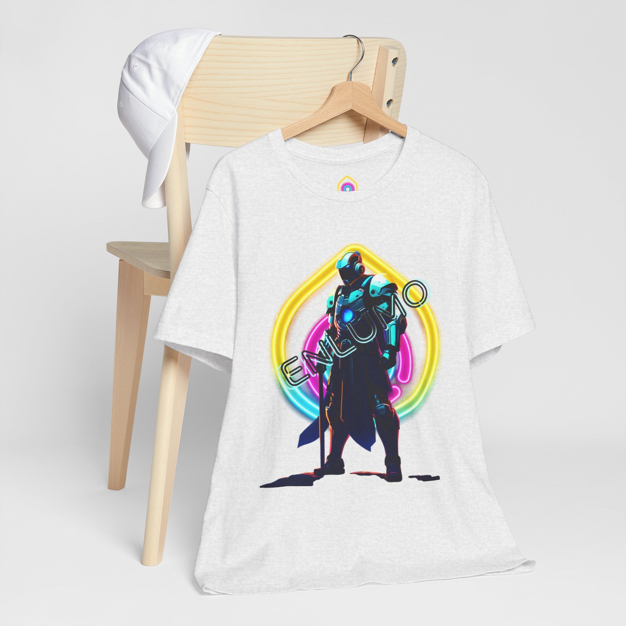 Cyber Space Wanderer Tee — Cosmic Universe Short Sleeve Shirt