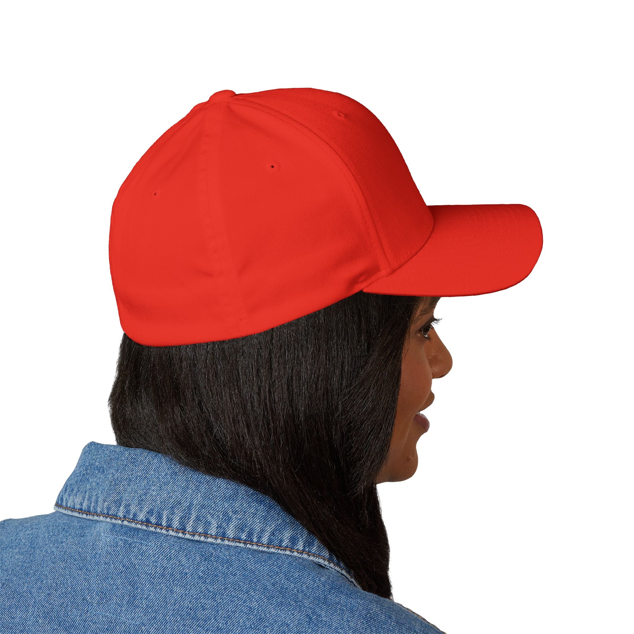 Embroidered Water Drop Logo Cap