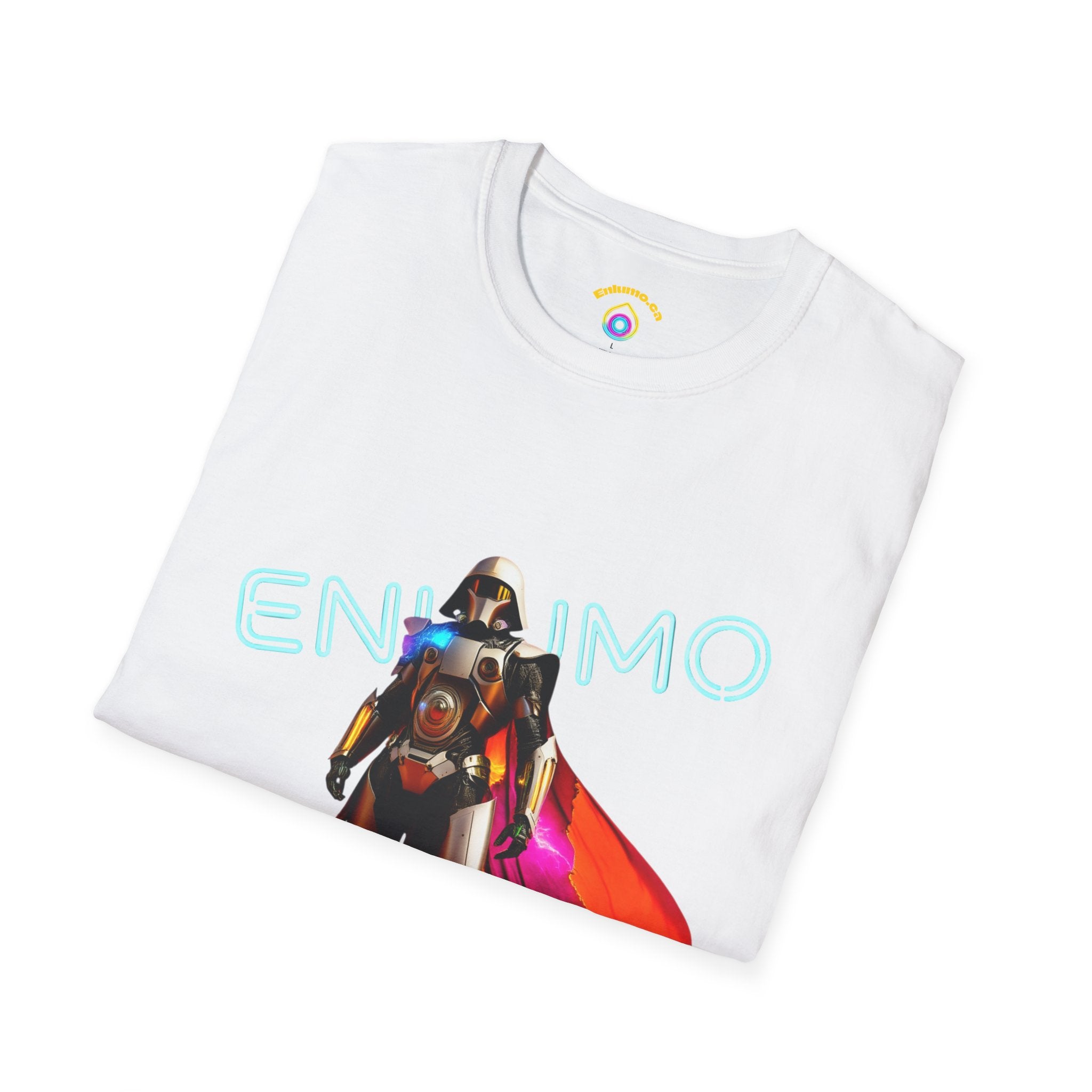Super hero Character Colorful Cloak — Short Sleeve Shirt
