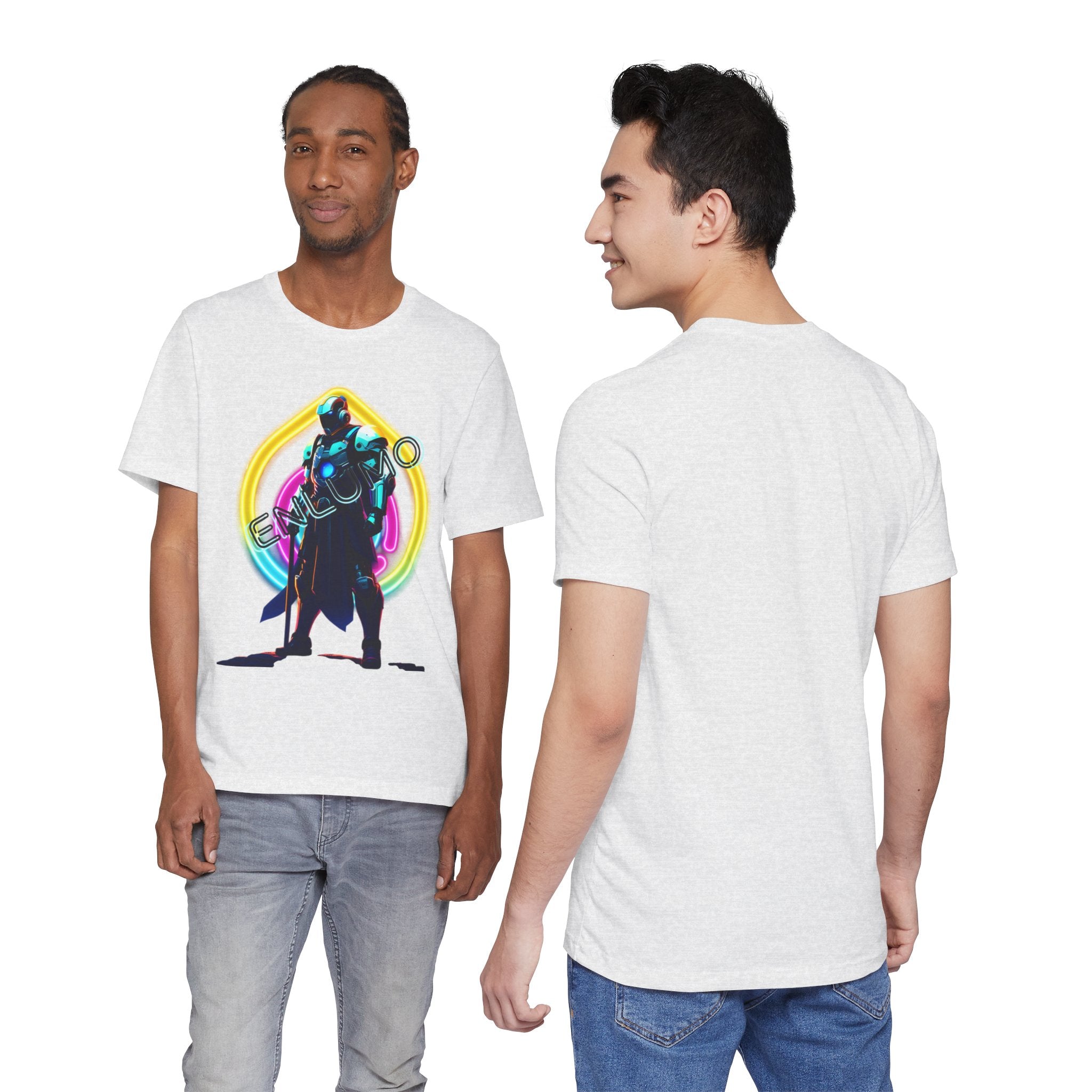 Cyber Space Wanderer Tee — Cosmic Universe Short Sleeve Shirt