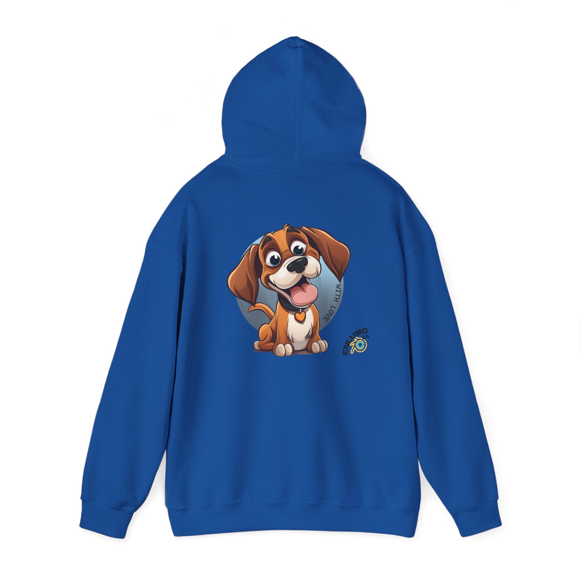Dawg Out — Cute Puppy Graphic Back Print with Paws Sweatshirt