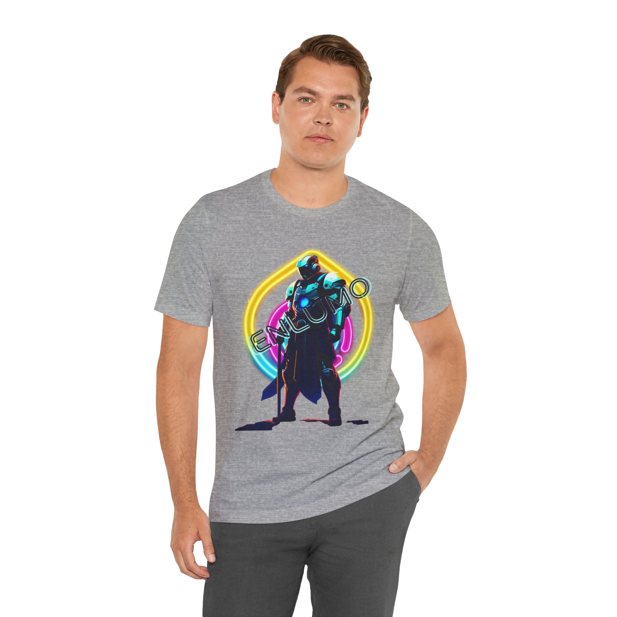 Cyber Space Wanderer Tee — Cosmic Universe Short Sleeve Shirt
