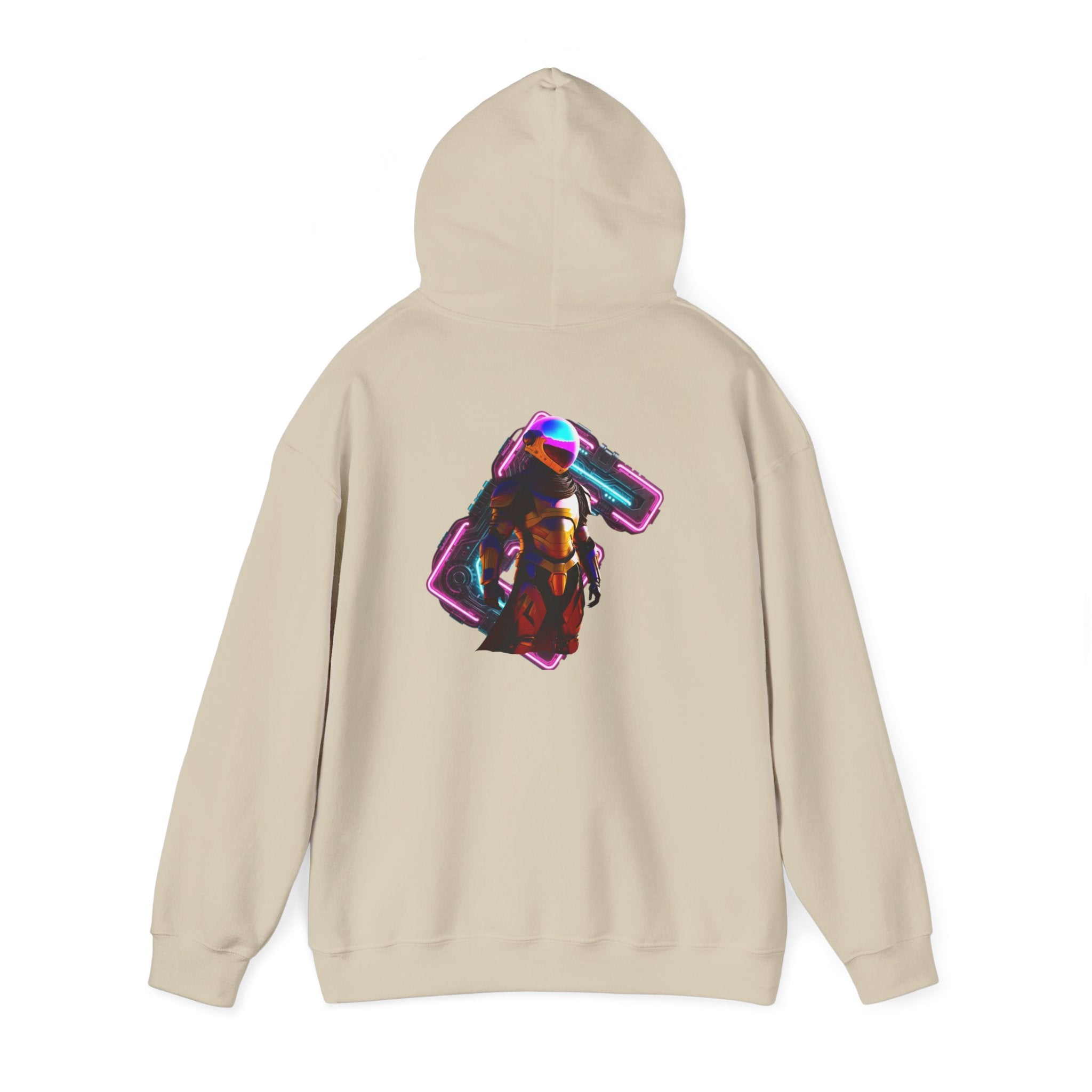 Sci‑Fi Desert Wanderer Hoodie — Cinematic Space Nomad Design