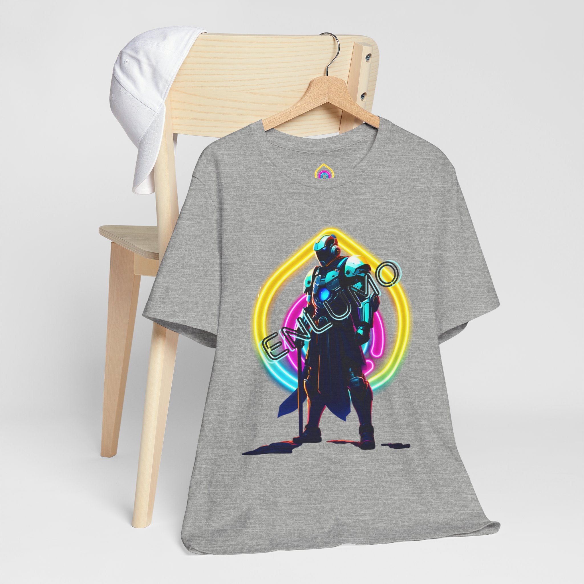 Cyber Space Wanderer Tee — Cosmic Universe Short Sleeve Shirt