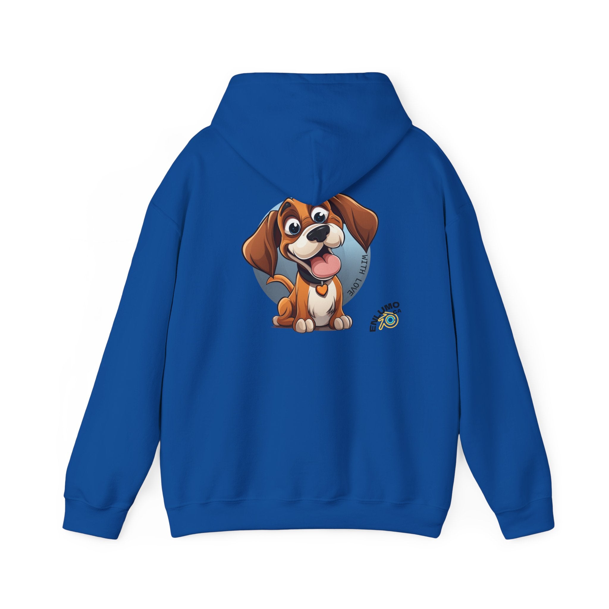 Dawg Out — Cute Puppy Graphic Back Print with Paws Sweatshirt