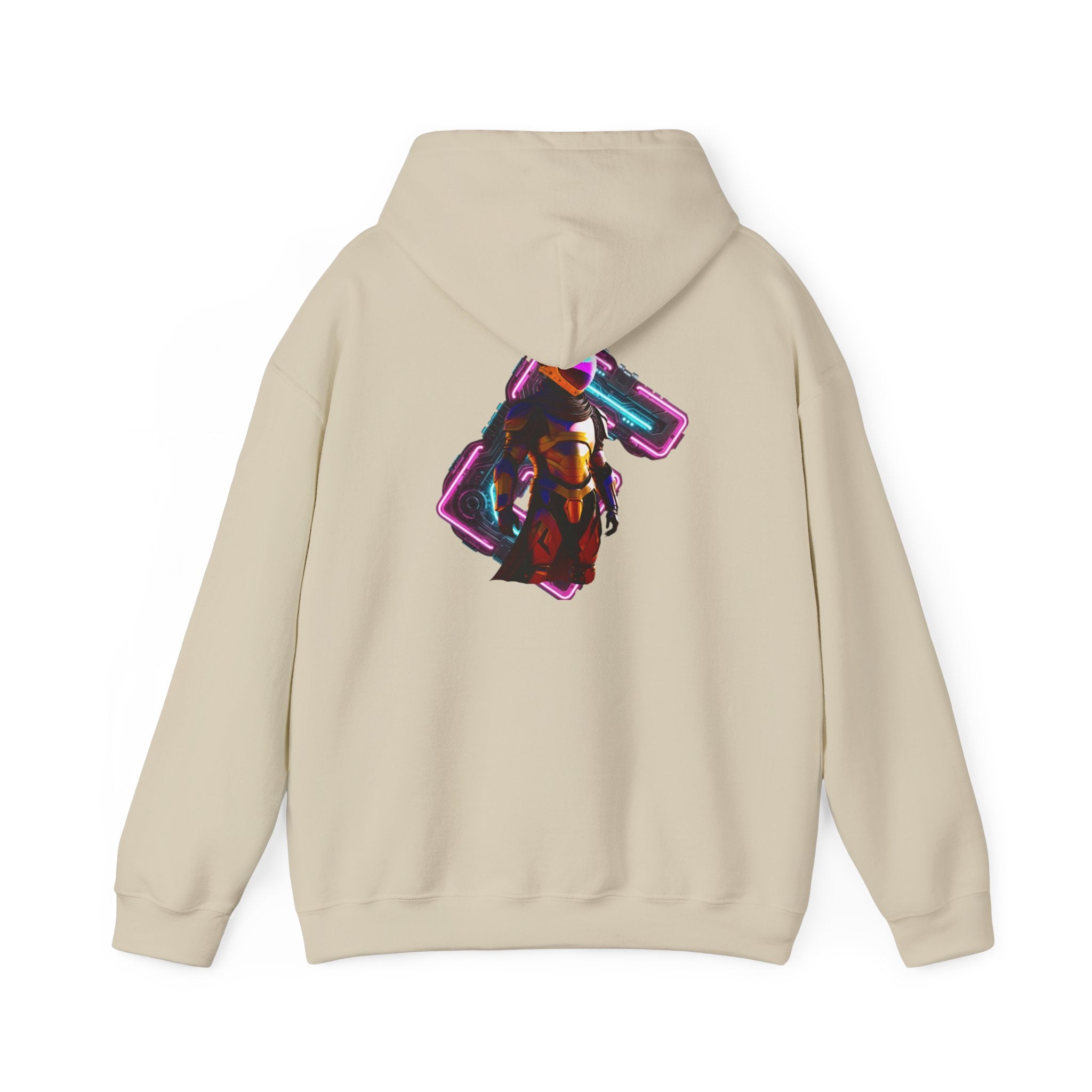 Sci‑Fi Desert Wanderer Hoodie — Cinematic Space Nomad Design