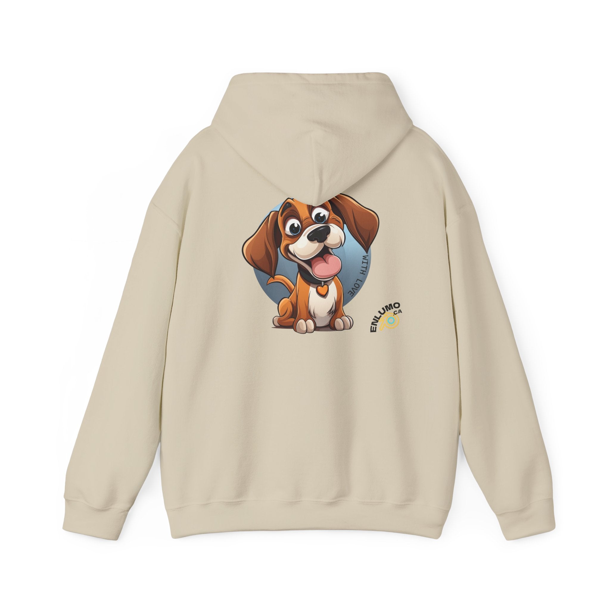 Dawg Out — Cute Puppy Graphic Back Print with Paws Sweatshirt