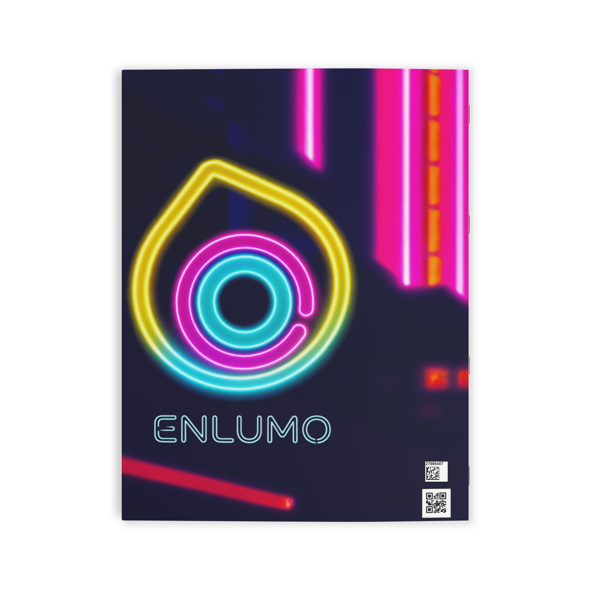 Neon City Light Notebook — Neon City Coloring Journal