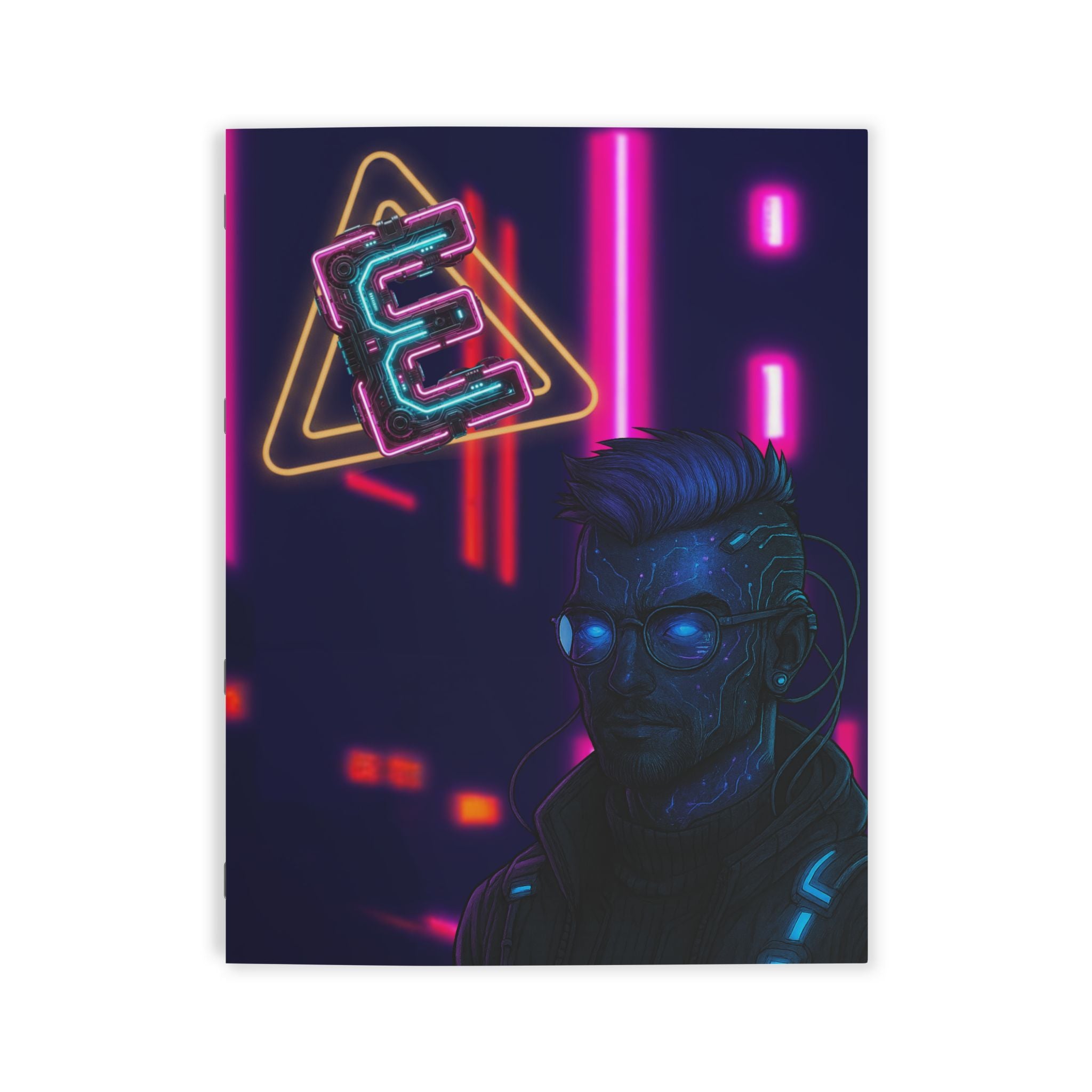 Neon City Light Notebook — Neon City Coloring Journal