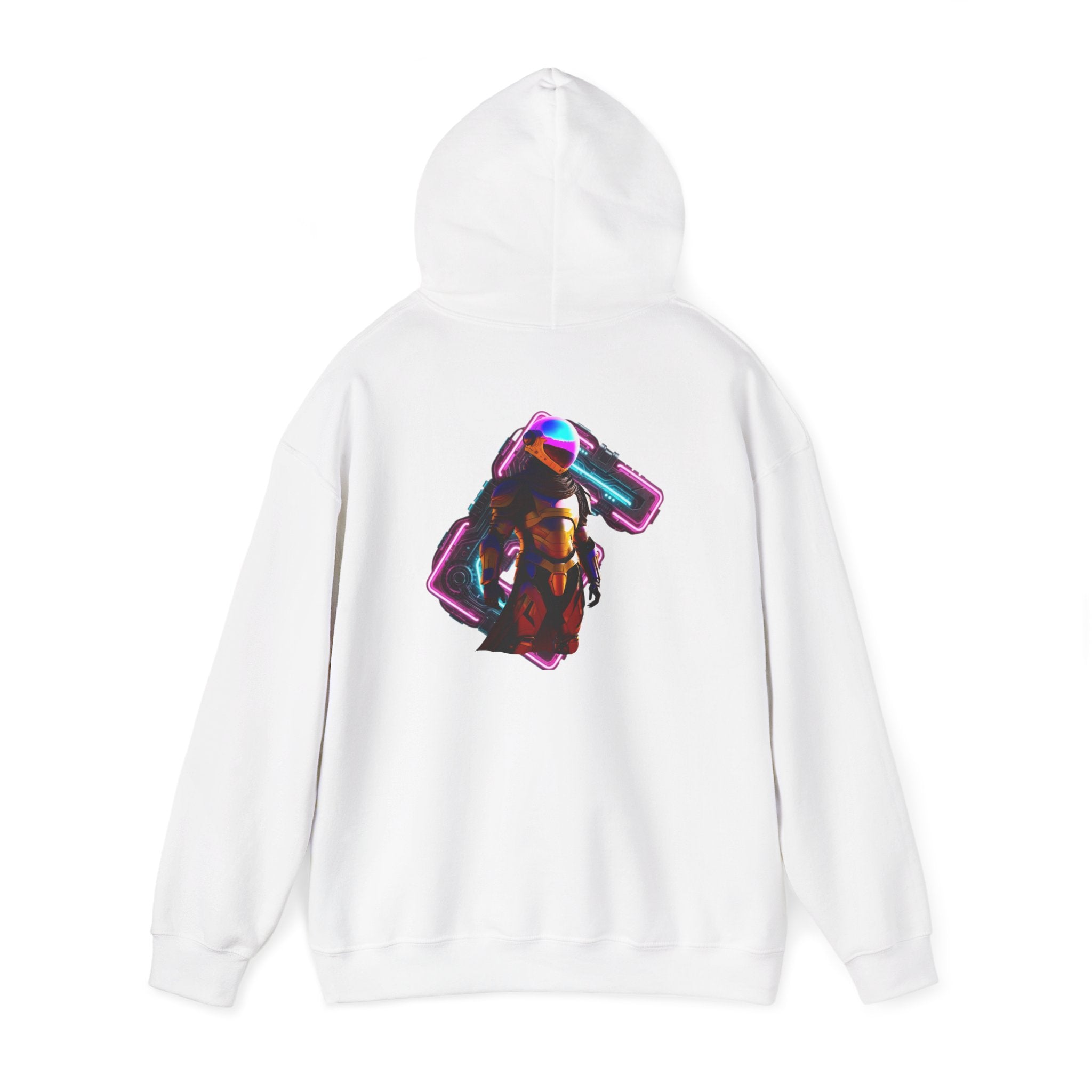 Sci‑Fi Desert Wanderer Hoodie — Cinematic Space Nomad Design