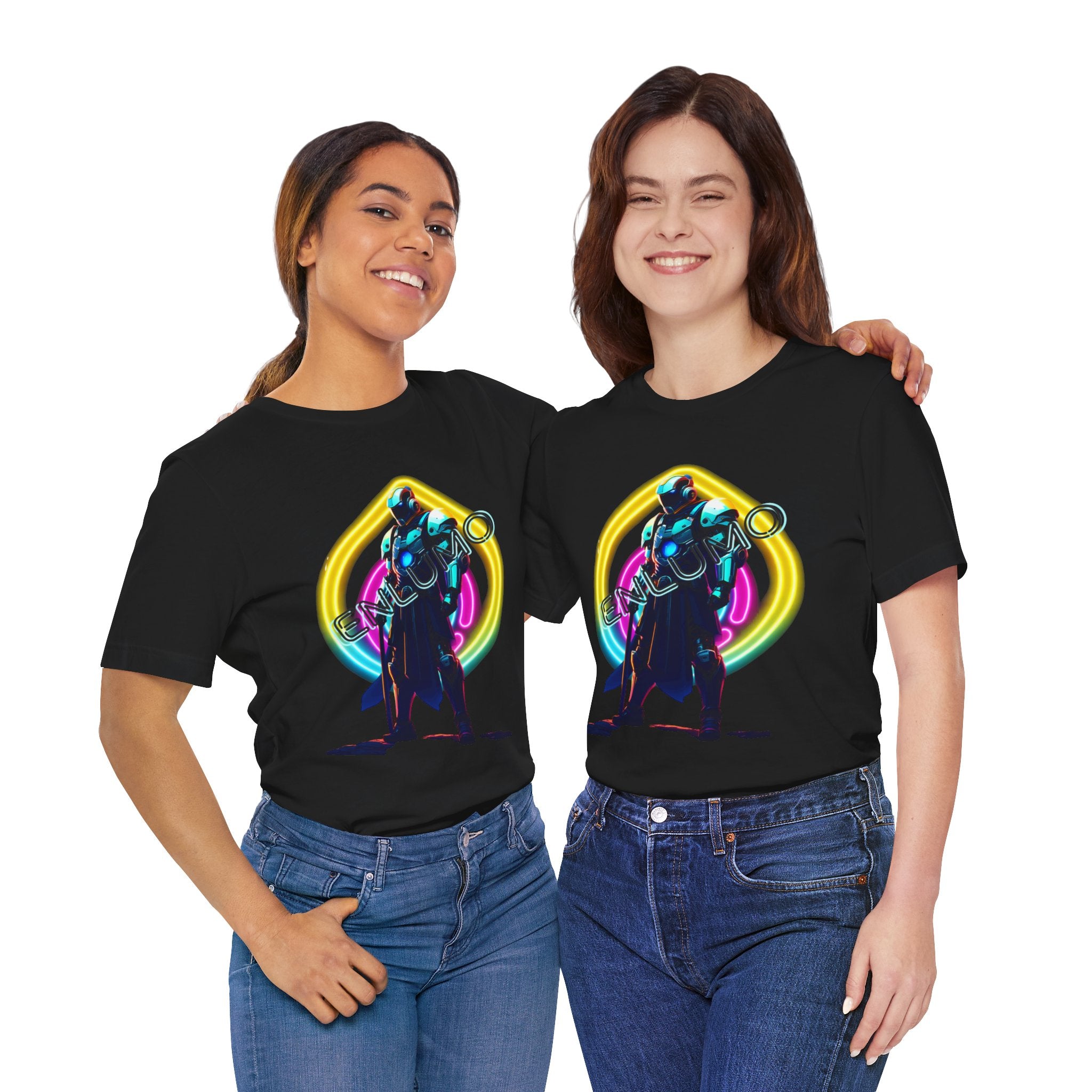 Cyber Space Wanderer Tee — Cosmic Universe Short Sleeve Shirt