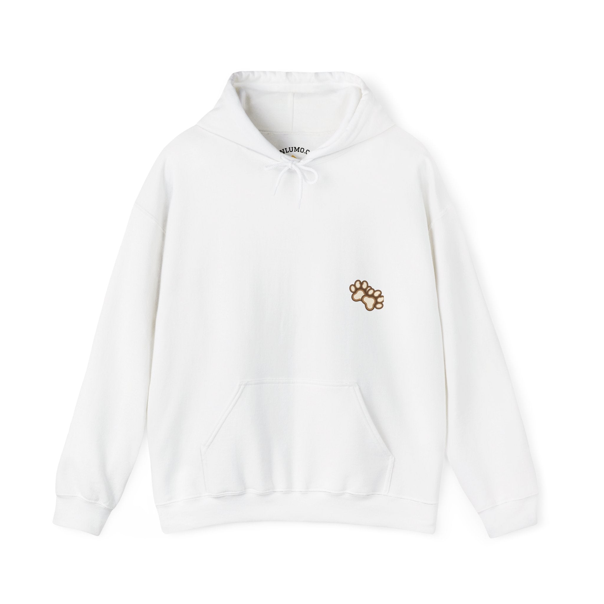 Dawg Out — Cute Puppy Graphic Back Print with Paws Sweatshirt