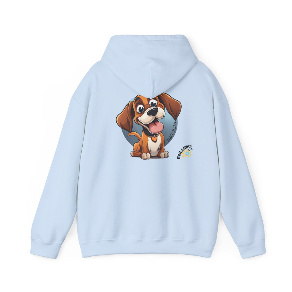 Dawg Out — Cute Puppy Graphic Back Print with Paws Sweatshirt