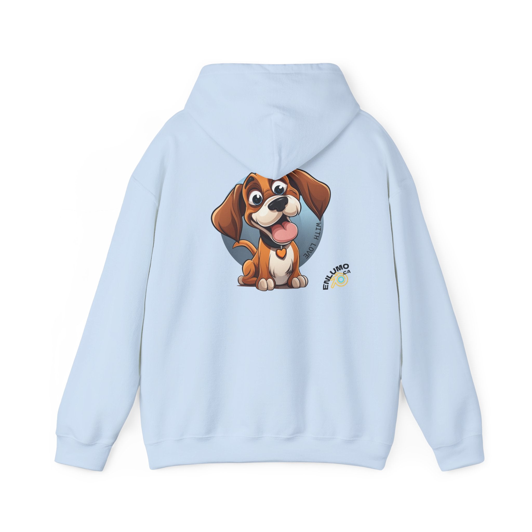 Dawg Out — Cute Puppy Graphic Back Print with Paws Sweatshirt